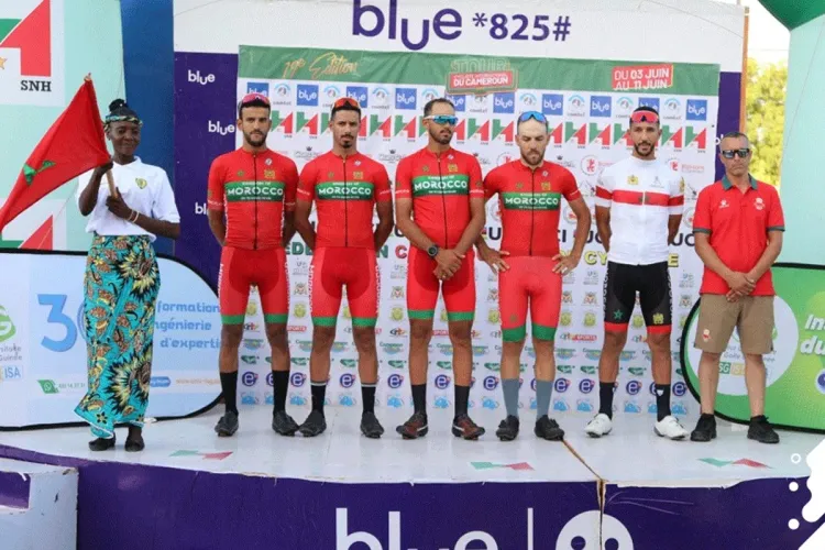 Tour international cycliste du Cameroun 1ère étape: Le Maroc classé 2ème et 3ème
