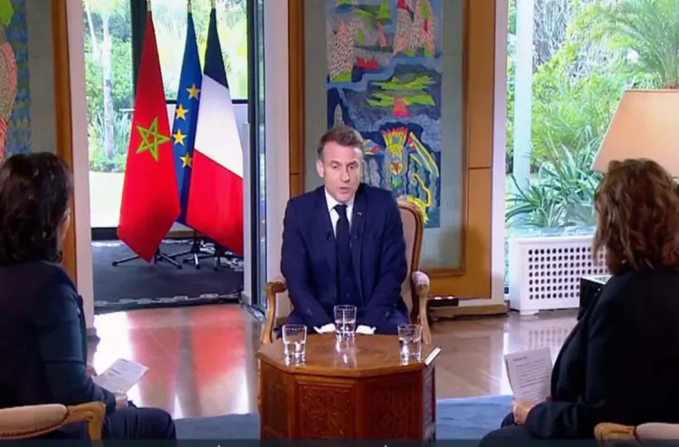 Sahara marocain: la position de la France est en train de faire bouger d'autres pays européens (M. Macron dans une interview à 2M/Medi1 TV)