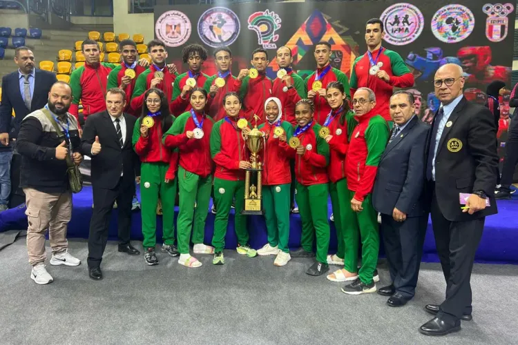 Maroc championnat d'Afrique de muay-thaï
