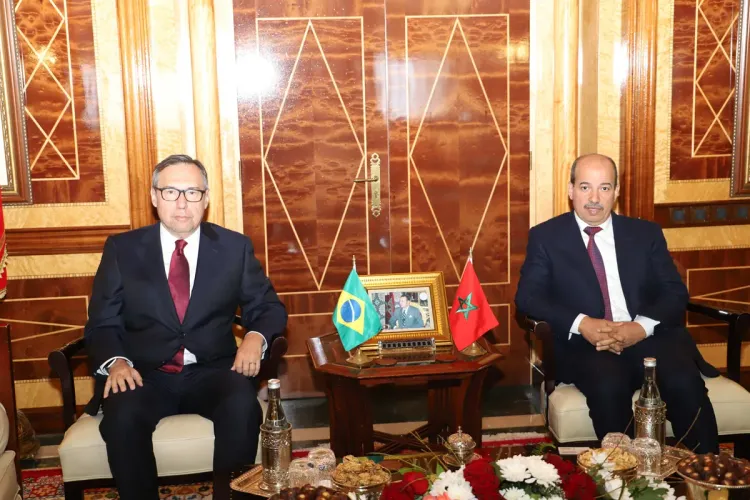 Mayara et Le président de la Chambre des conseillers