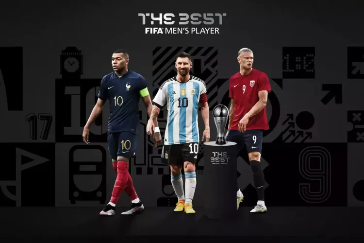 Messi, Haaland et Mbappé The best 2023