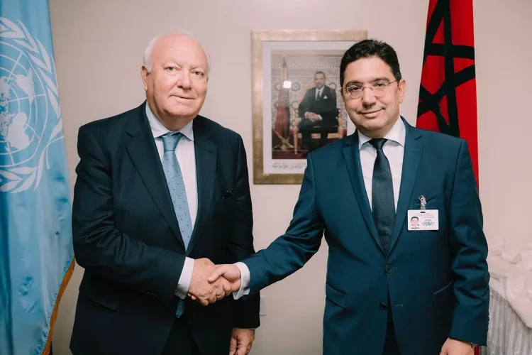 Miguel Angel Moratinos MAROC