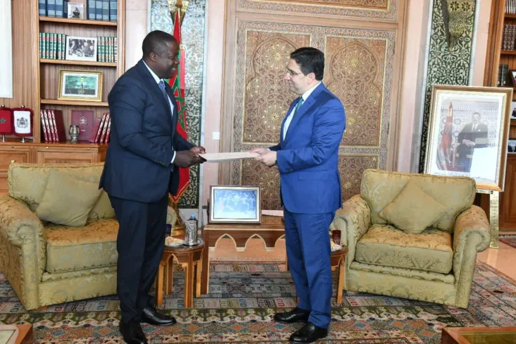 M. Bourita reçoit le ministre zambien des AE porteur d'un message écrit à SM le Roi du Président de la Zambie