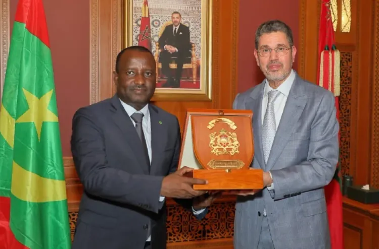 M. Abdennabaoui s'entretient à Rabat avec le ministre mauritanien de la Justice