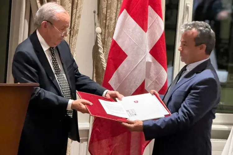 Mouhsine El Yazid consul honoraire du Maroc à Lausanne