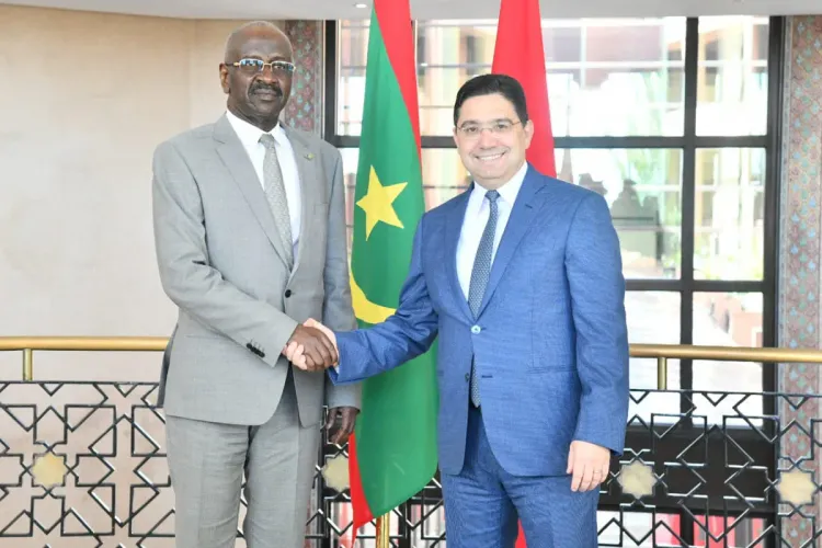 Nasser Bourita Le ministre des Affaires étrangères Mauritanie