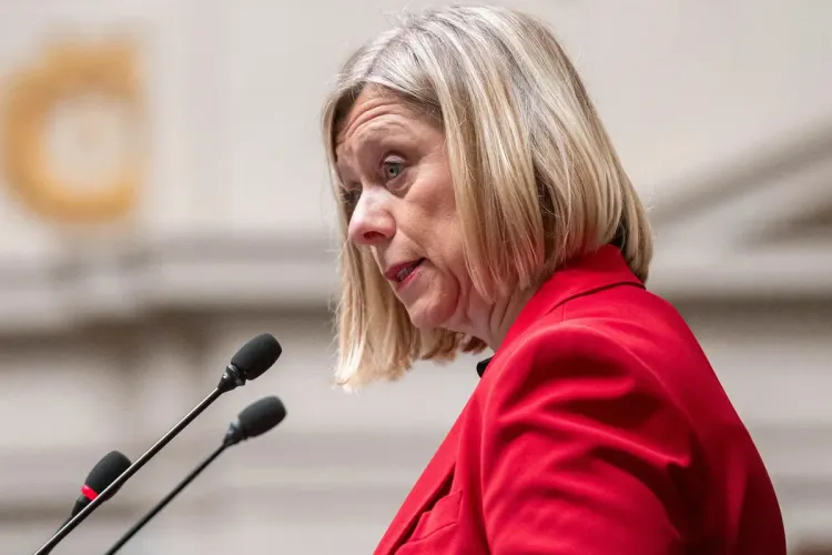 Présidente de la Chambre des représentants belge