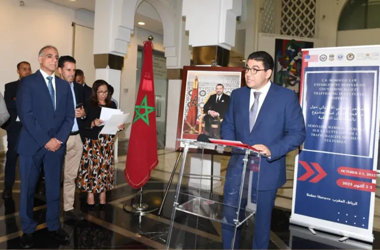 Trois fossiles de dinosaures restitués au Maroc par les Etats-Unis