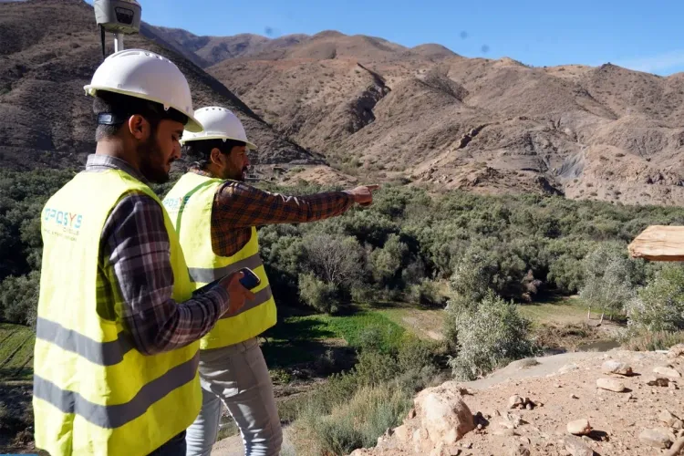 Reconstruction post-séisme au la province d'Azilal