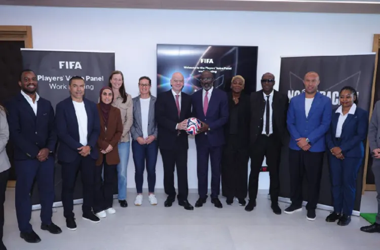 Réunion à Rabat du Forum consultatif de la FIFA avec les joueuses et joueurs professionnels
