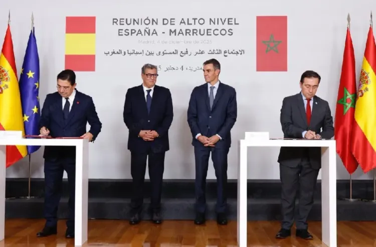 Réunion de Haut Niveau Maroc-Espagne: signature de plusieurs accords de coopération