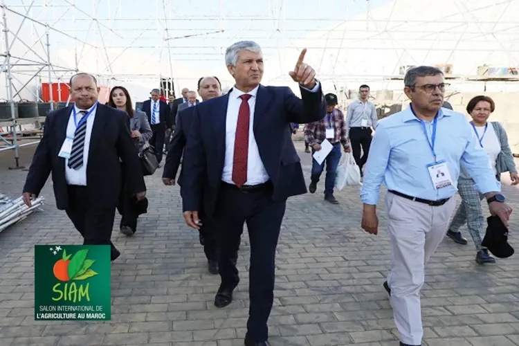 SIAM 2023: M. Sadiki s’informe de l’état d’avancement des travaux d’aménagement du site de la 15ème édition