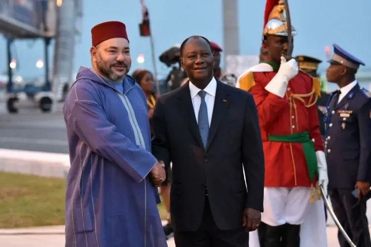 SM le Roi félicite le président ivoirien à l'occasion de la fête nationale de son pays