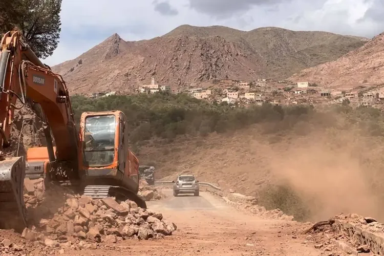 Province de Taroudant : Rétablissement de la circulation sur tous les axes routiers