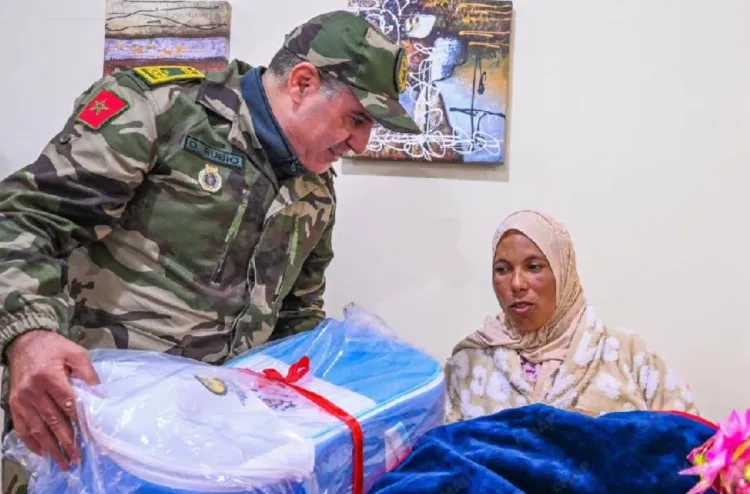 Sidi Slimane: l’accompagnement social et psychologique se poursuit en faveur des populations évacuées