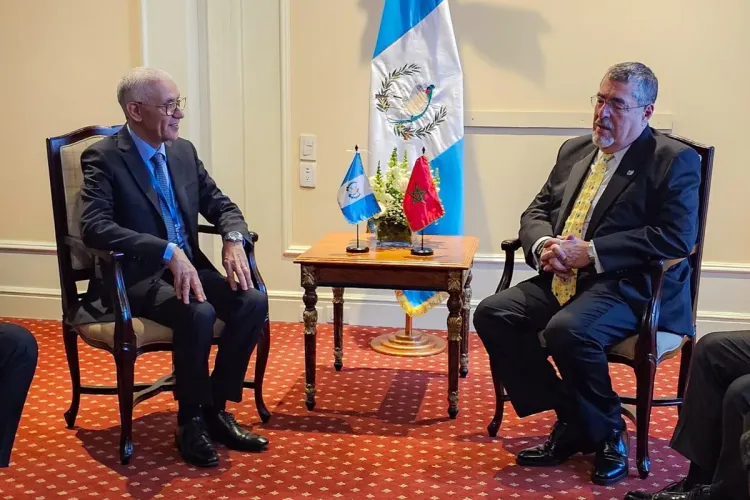 M. Talbi El Alami représente SM le Roi à la cérémonie d'investiture du nouveau président du Guatemala