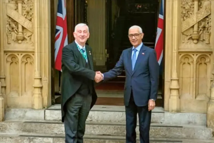 Le renforcement de la coopération parlementaire au centre d'une visite de M. Talbi Alami à Londres