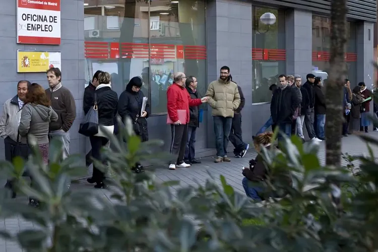 Taux de chômage en Espagne
