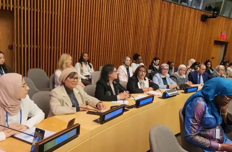 Chambre des Représentants: Une délégation parlementaire participe à New York à la 69e session de la Commission de la condition de la femme