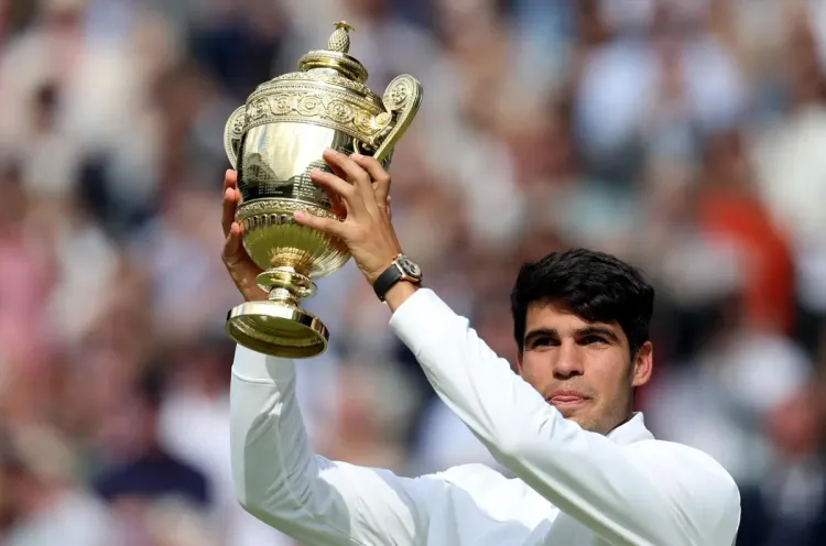 Wimbledon: Carlos Alcaraz sacré pour la deuxième fois
