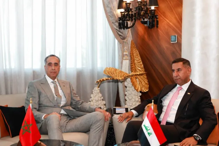 M. Hammouchi reçoit l'Ambassadeur de la République d'Irak à Rabat