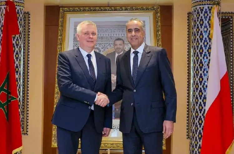 M. Hammouchi reçoit le ministre délégué auprès du Premier ministre, chargé de la Coordination des Services spéciaux de Pologne