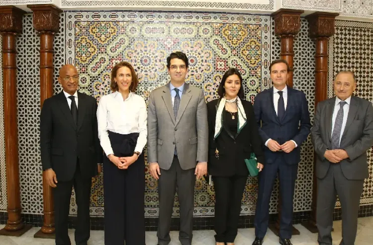 Le vice-président de la Chambre des représentants s'entretient avec la présidente du groupe "Renew Europe" au Parlement européen