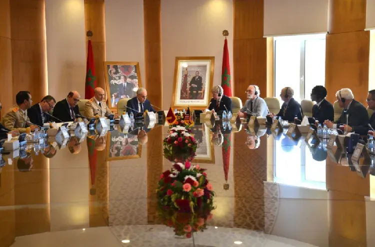 Visite de travail au Maroc d'une délégation du Congrès américain conduite par le Congressman Mike Rogers