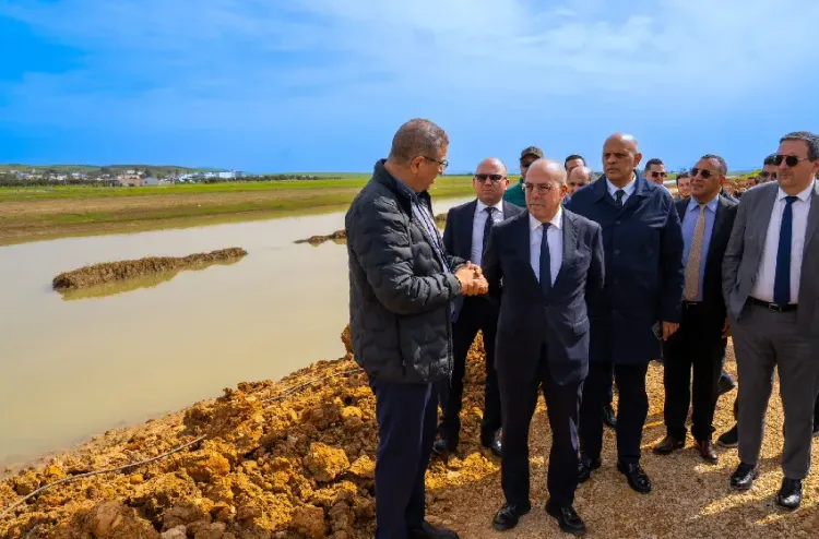Loukkos: M. El Bouari en visite de terrain pour l’évaluation des dégâts après les inondations