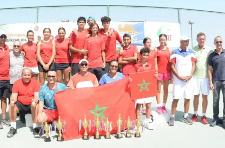 Championnats d’Afrique U14 de Tennis : le Maroc s’adjuge trois des quatre titres