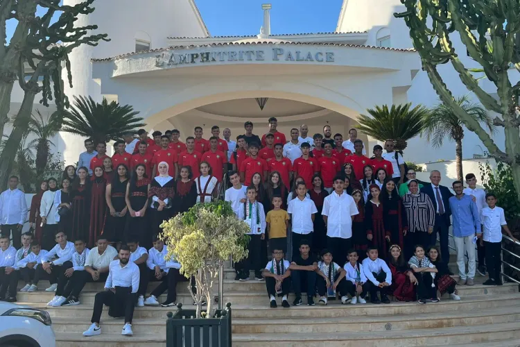 Skhirat: des enfants d'Al Qods rencontrent la sélection marocaine de football U17