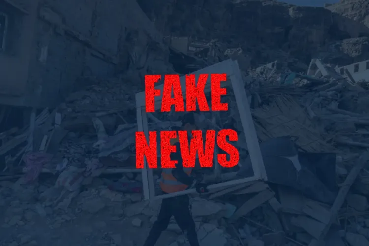 Séisme: SOS Fake news