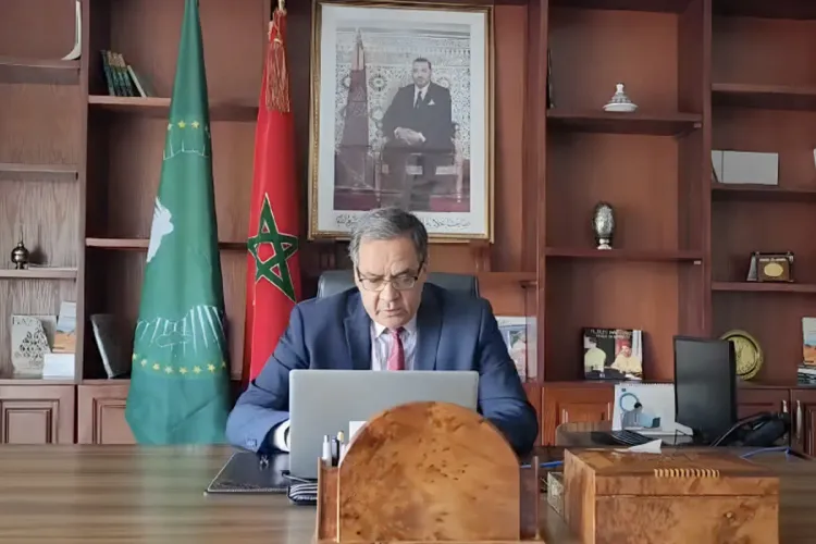 Addis-Abeba: l'Ambassadeur Arrouchi s'entretient avec le président de la Commission de l'Union africaine