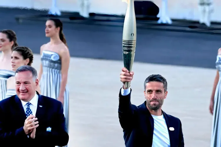 la flamme olympique