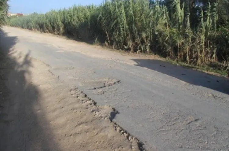 la route reliant Douar Oulad Nasser à Douar Oulad Taleb