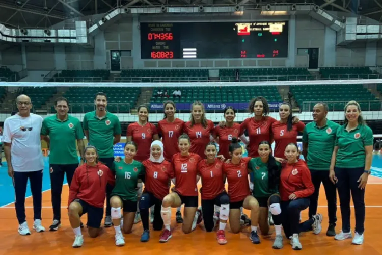 CAN de Volley-ball/Dames (Cameroun-2023): Le Maroc bat le Burkina Faso (3-0)