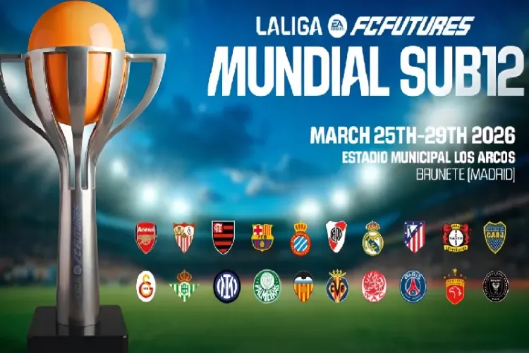 Madrid : le Wydad Casablanca participe au tournoi LALIGA FC FUTURES Mondial U12