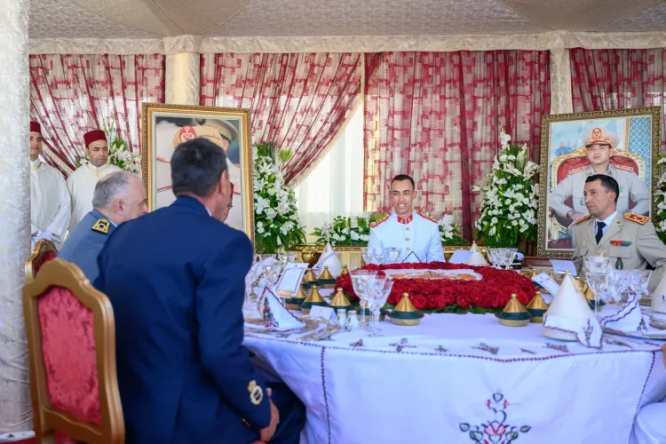 SM le Roi reçoit les vœux de la famille des Forces Armées Royales