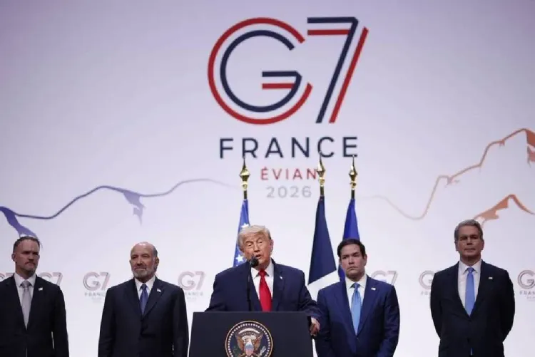 Le président Trump affirme que l'accord avec l’Iran est "très solide" et salue un G7 "couronné de succès"