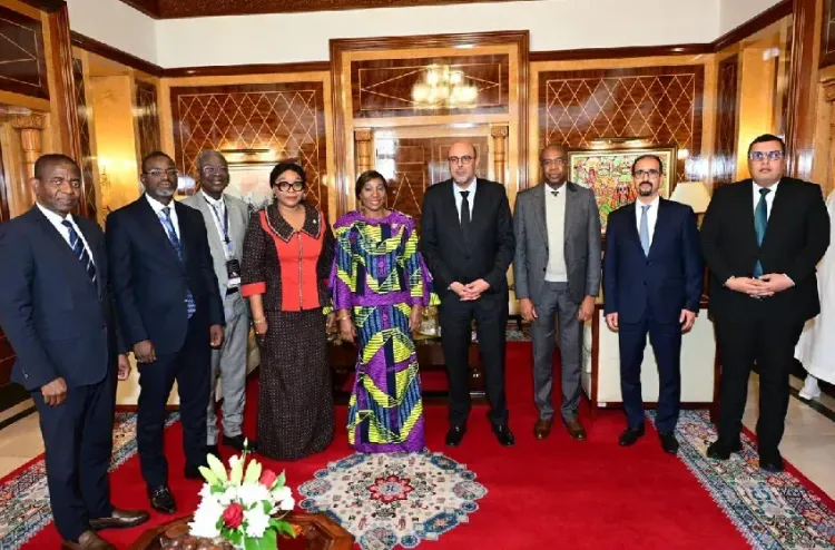 M. Ould Errachid tient une série d'entretiens avec des présidents de sénats d'Afrique