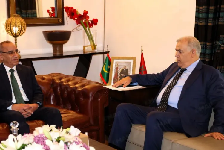 M. Laftit s'entretient à Rabat avec son homologue mauritanien