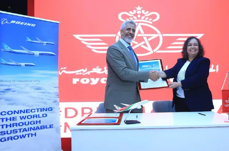 Marrakech Airshow 2026 : Signature d'une convention de partenariat entre la Royal Air Maroc et Boeing