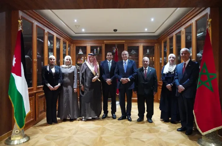 Le vice-président de la Chambre des représentants s'entretient avec une délégation parlementaire jordanienne