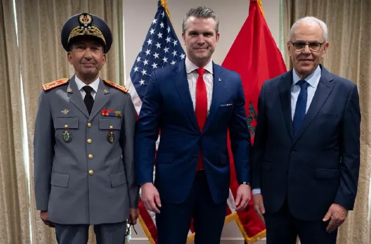 Comité Consultatif de Défense maroco-américain: Une importante délégation marocaine reçue par le Secrétaire américain à la Guerre