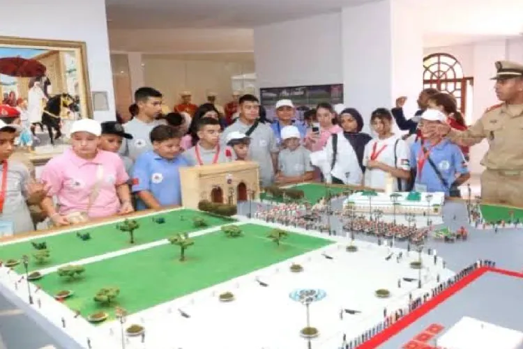Rabat : Les enfants maqdessis visitent les différentes structures de la Garde Royale