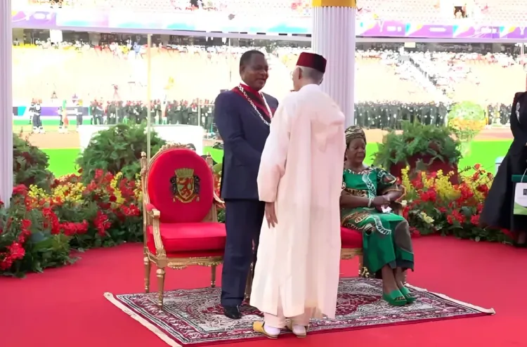 M. Talbi El Alami représente SM le Roi à la cérémonie d’investiture du Président de la République Congo