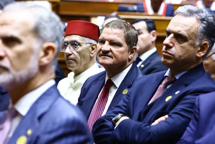 M. Talbi El Alami représente SM le Roi à la cérémonie d'investiture de la Présidente de la République du Pérou