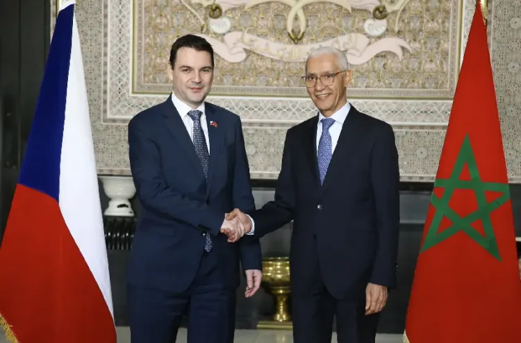 M. Talbi El Alami s'entretient avec le Vice-Premier ministre et ministre des Affaires étrangères tchèque