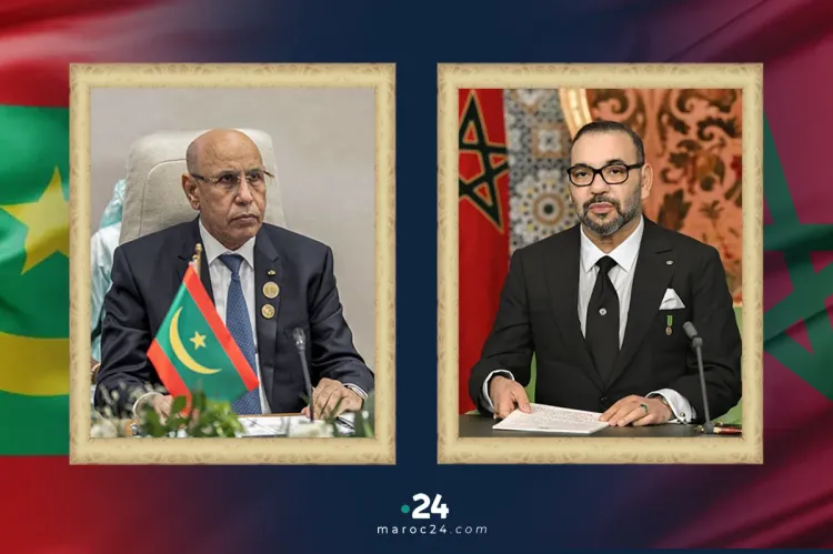 SM le Roi félicite le président mauritanien à l'occasion de la fête d’indépendance de son pays