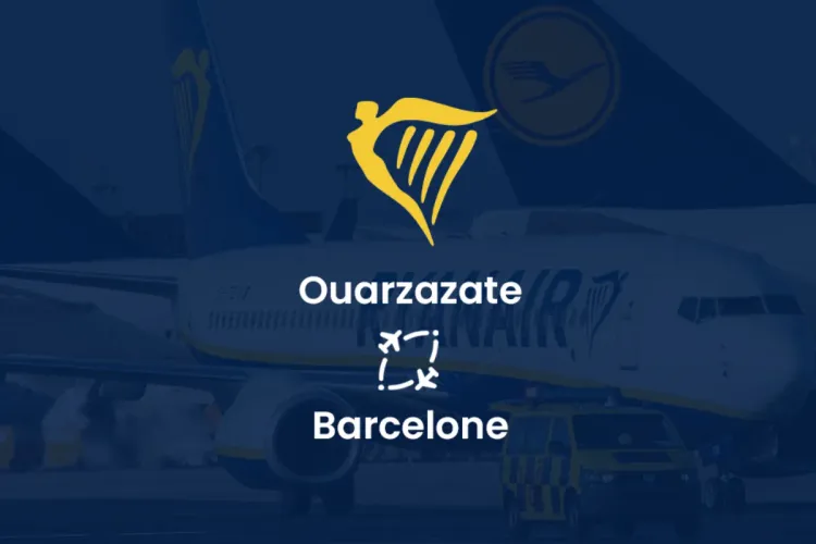 Ouarzazate - Barcelone: Ryanair inaugure une nouvelle liaison aérienne